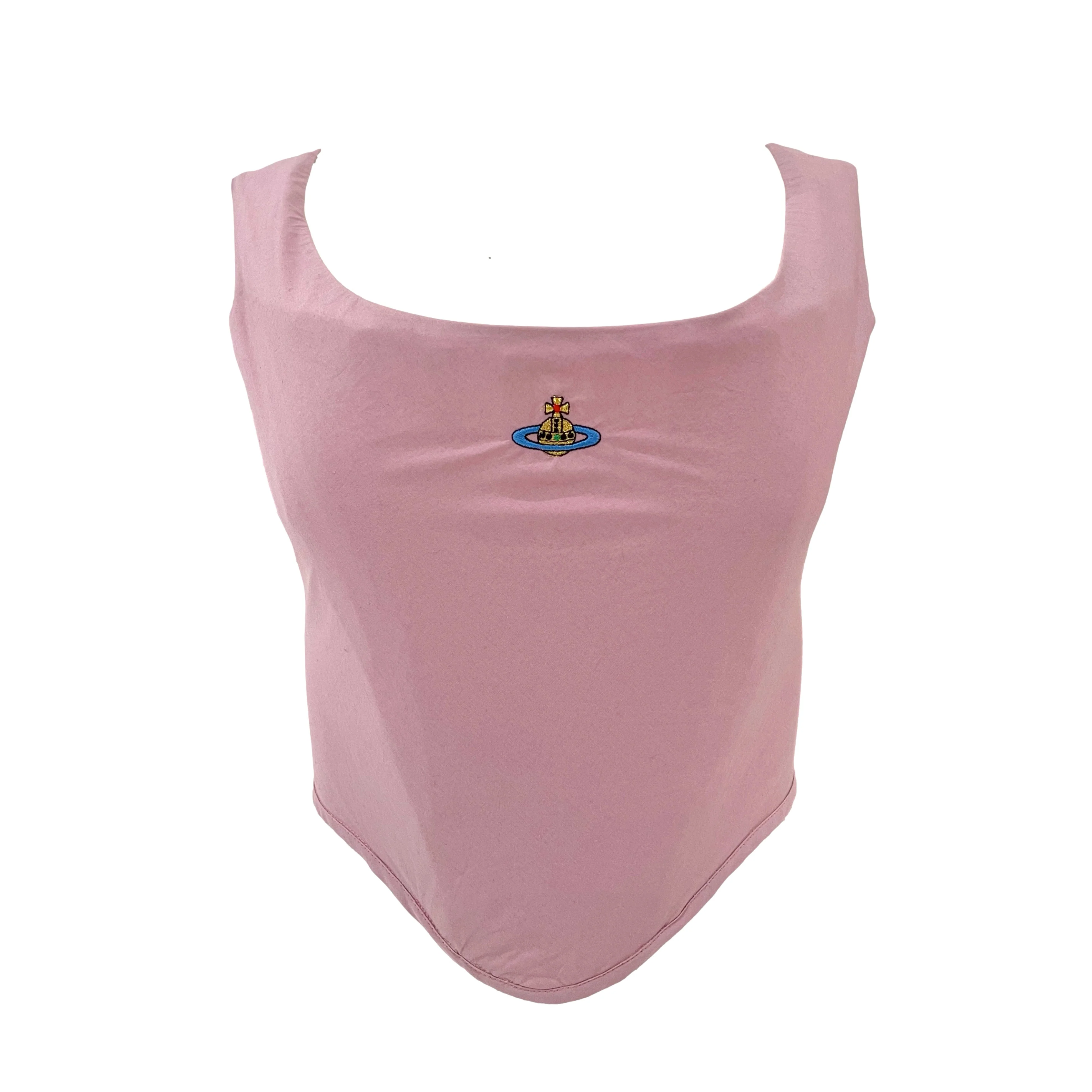 Vivienne Westwood Pink Logo Corset