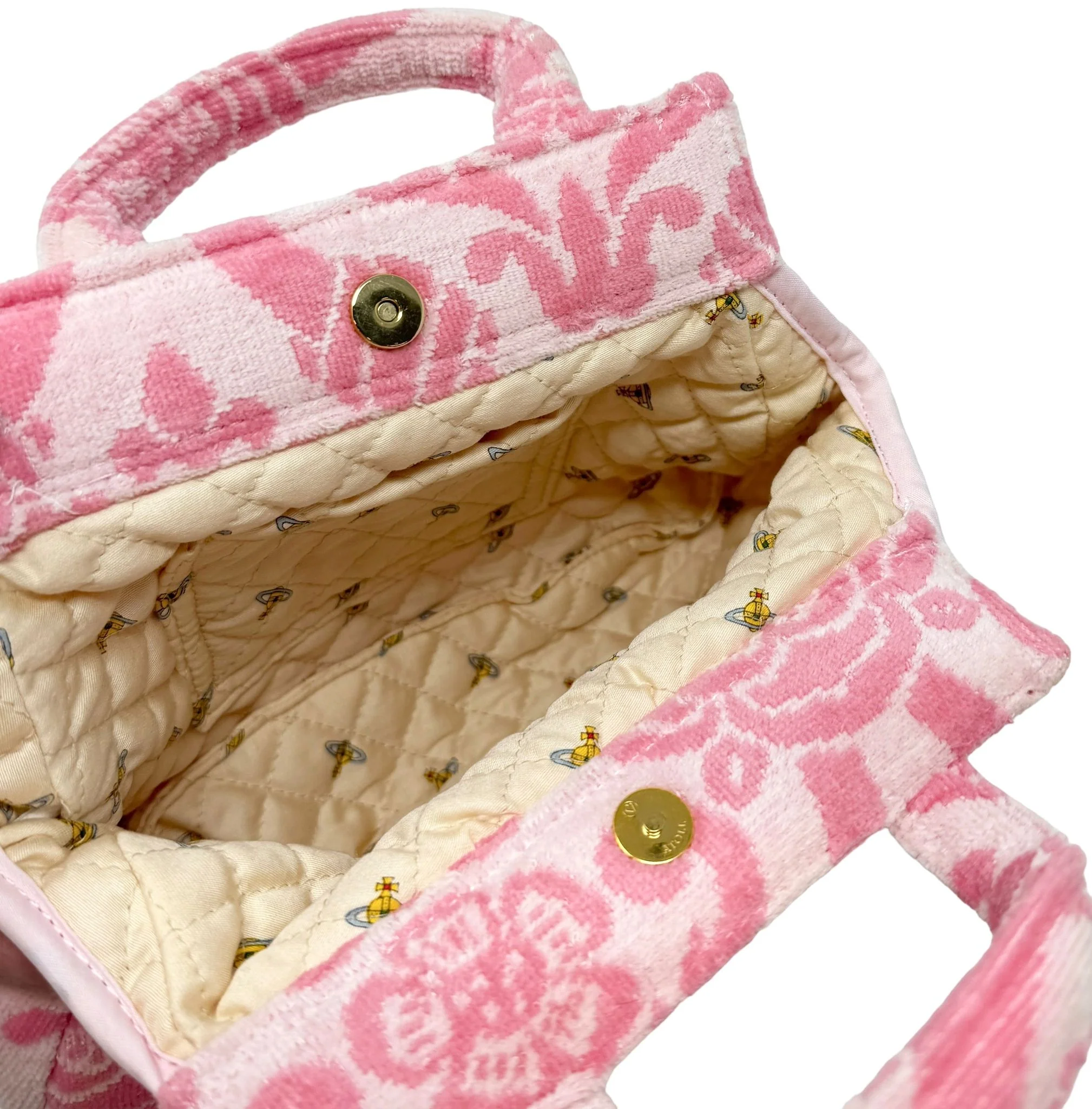 Vivienne Westwood Pink Mini Top Handle - Image 3