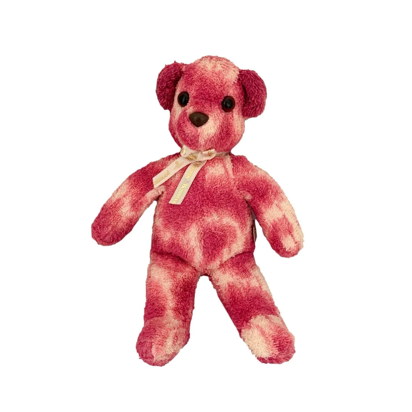 Vivienne Westwood Pink Tie Dye Teddy Bear