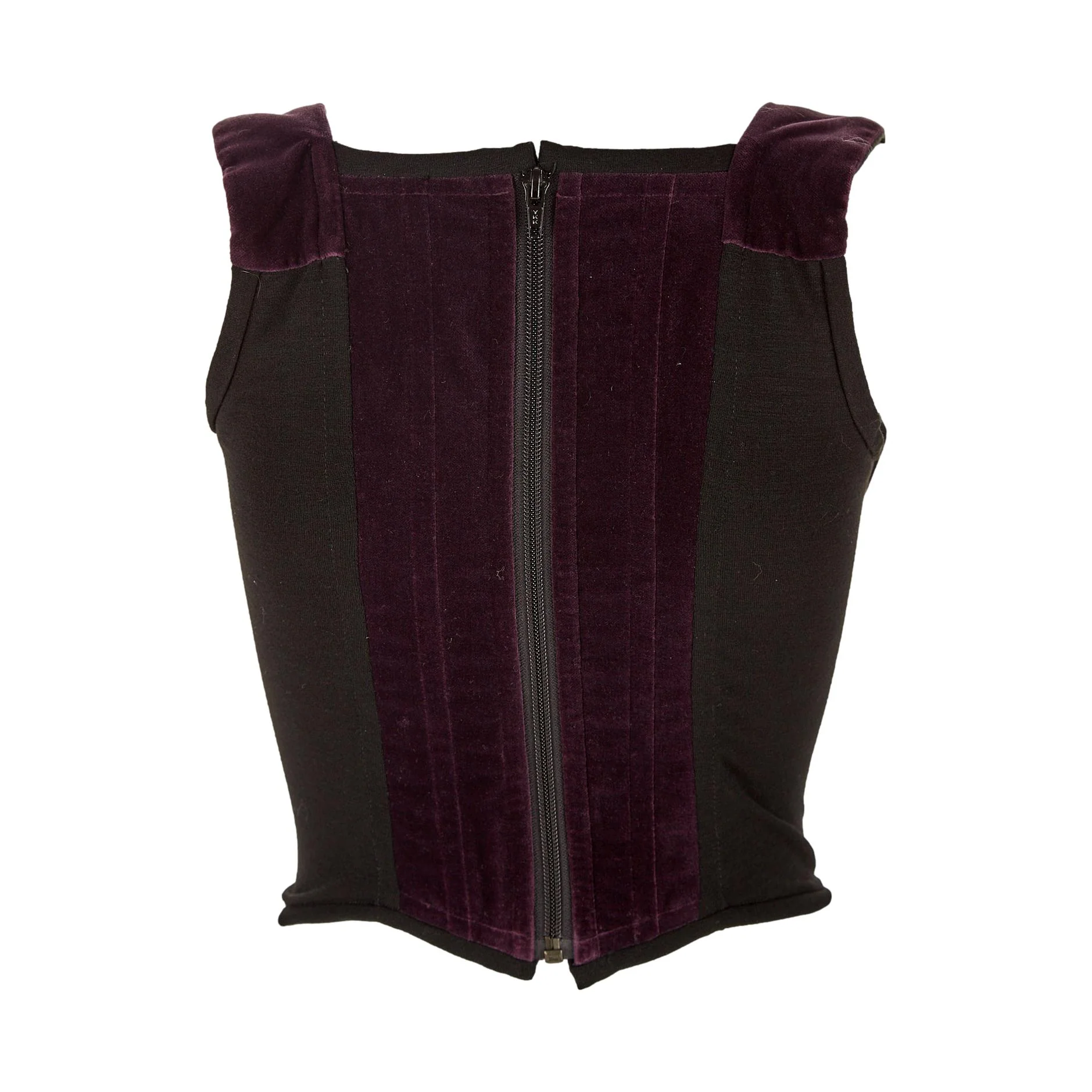 Vivienne Westwood Purple Velvet Corset - Image 2