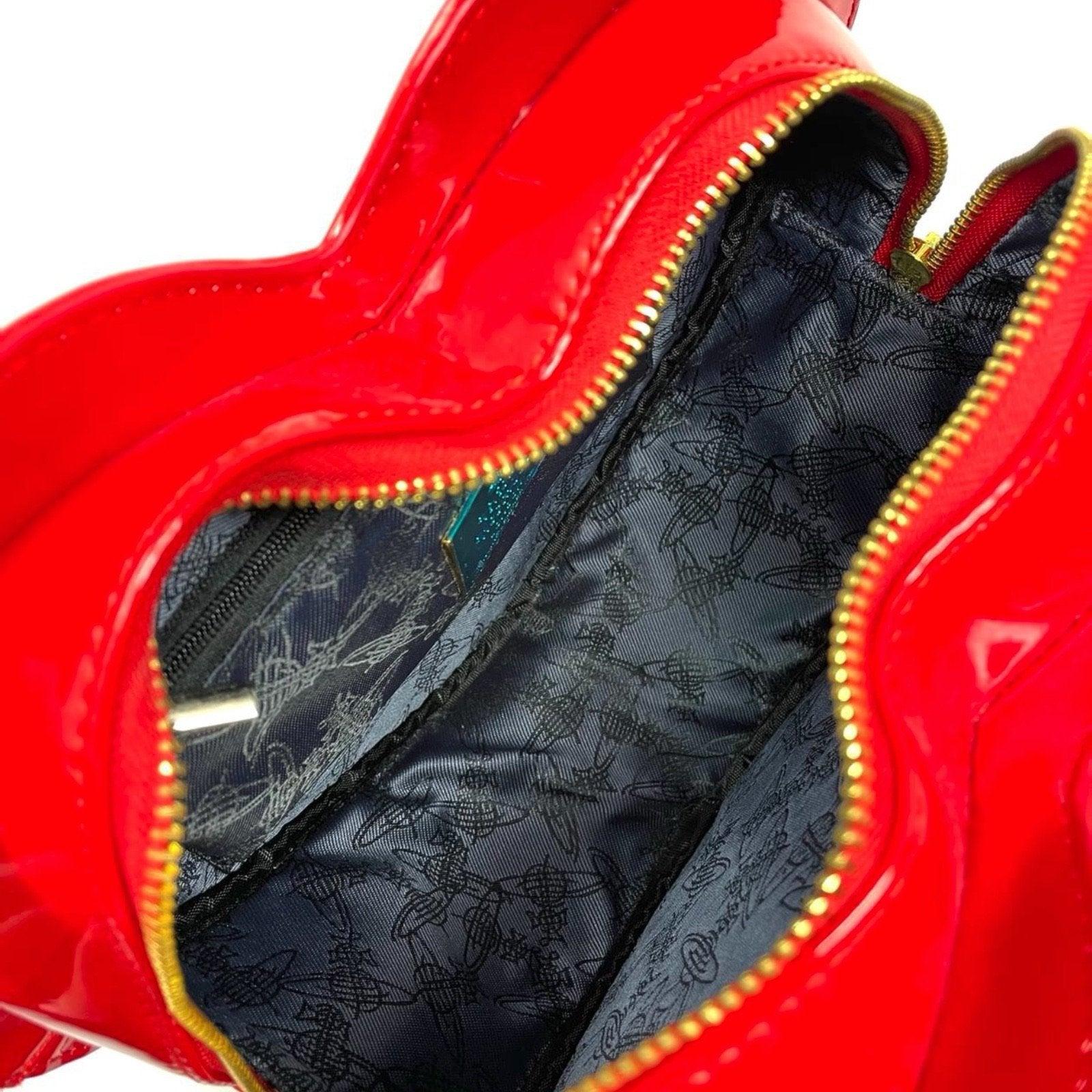 Vivienne Westwood Red Heart Bag - Image 3