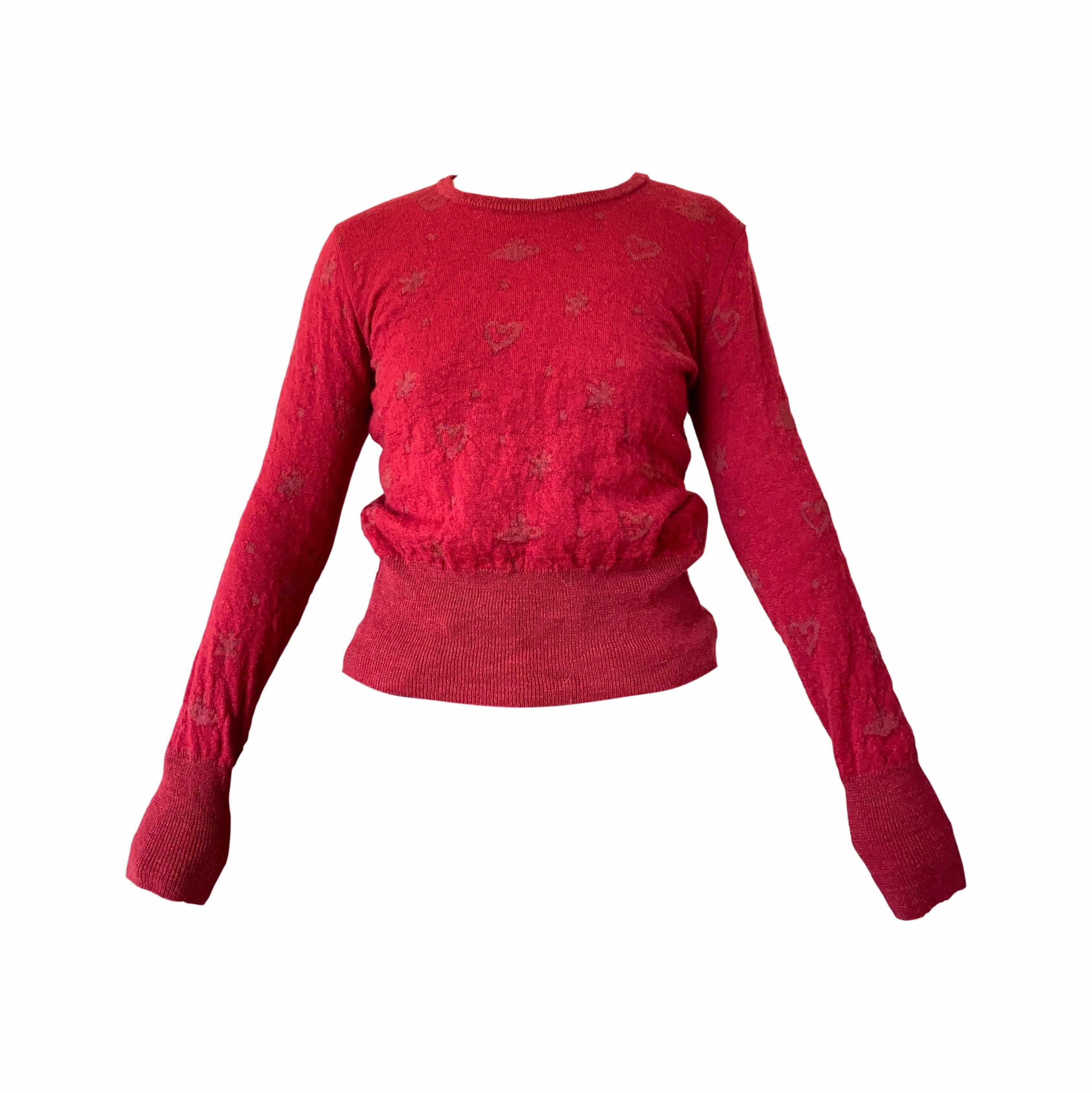 Vivienne Westwood Red Logo Sweater
