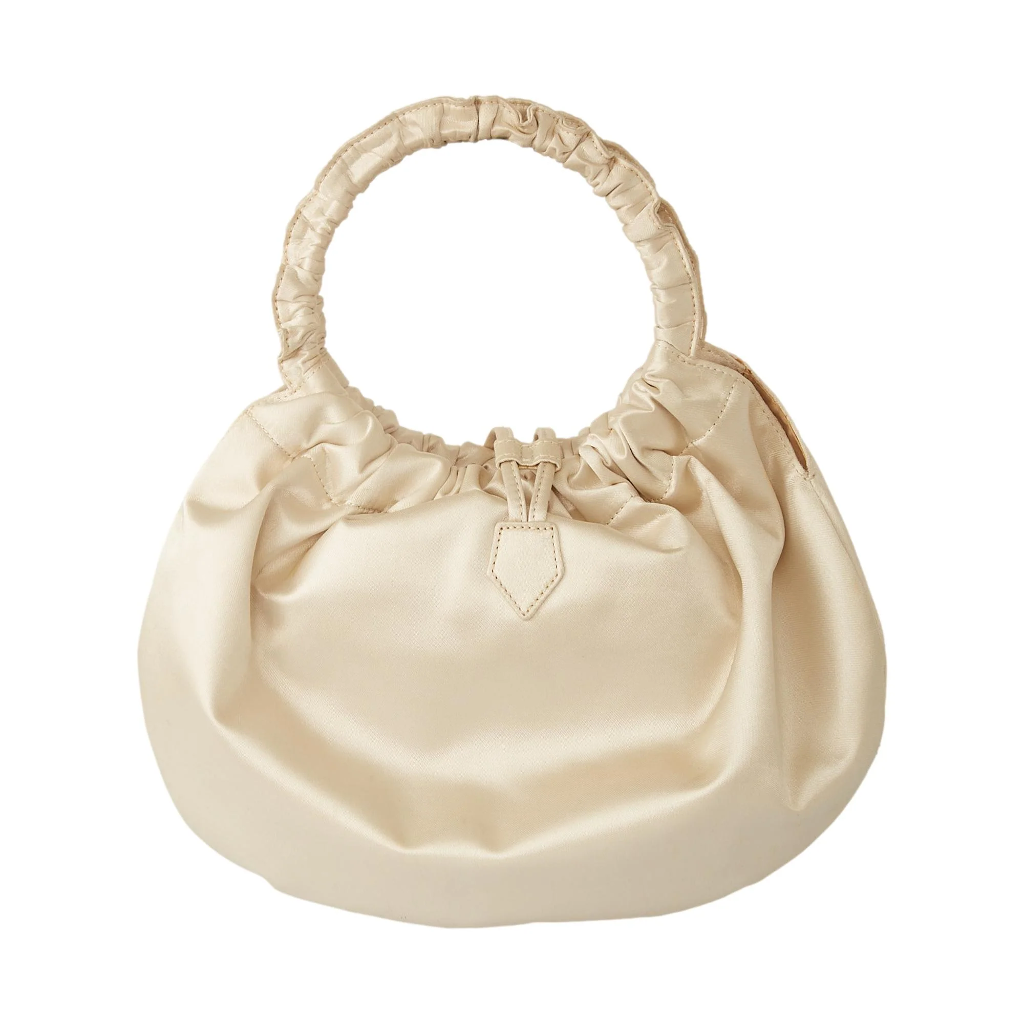 Vivienne Westwood White Satin Top Handle Bag - Image 2