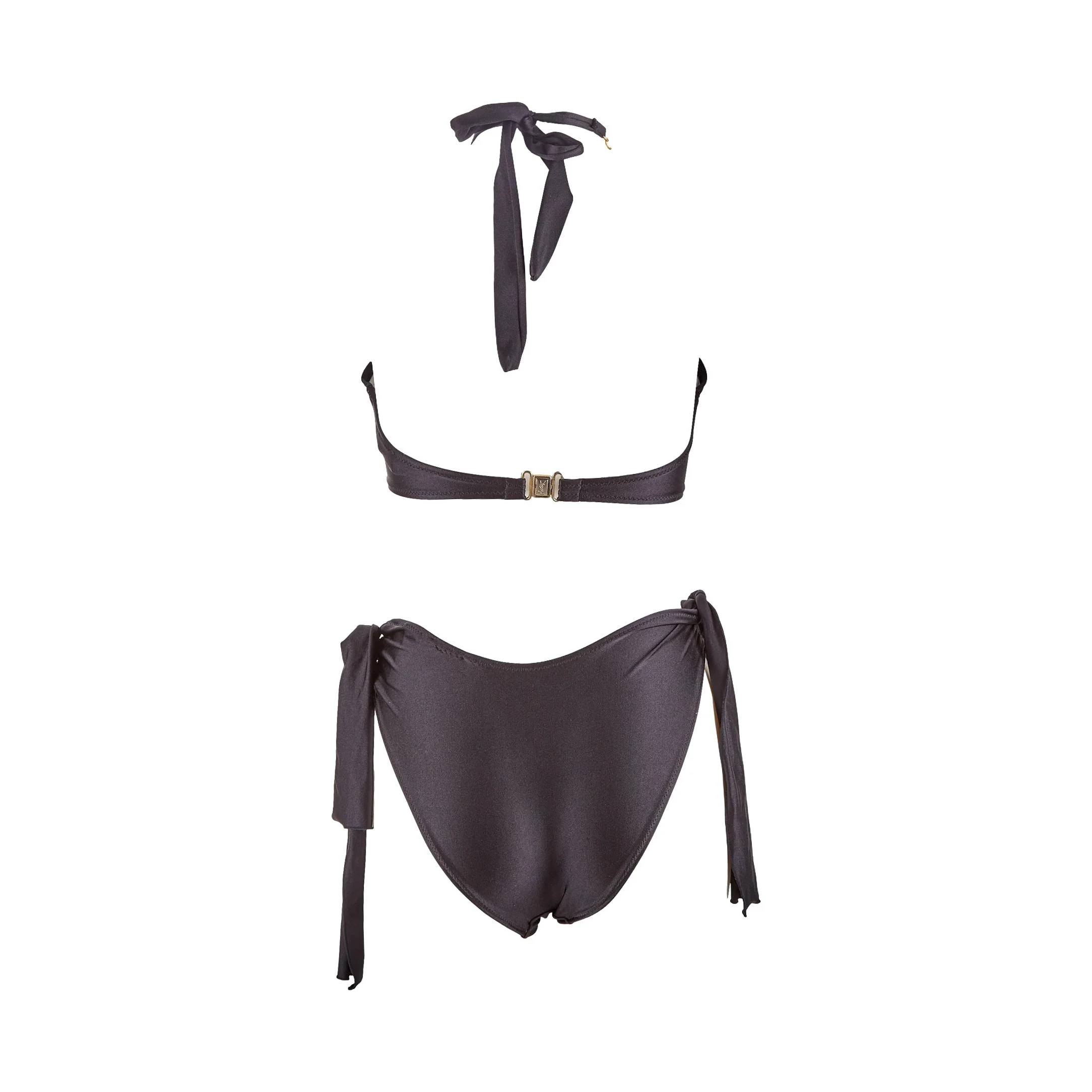 YSL Black Logo Chain Bikini - Image 2