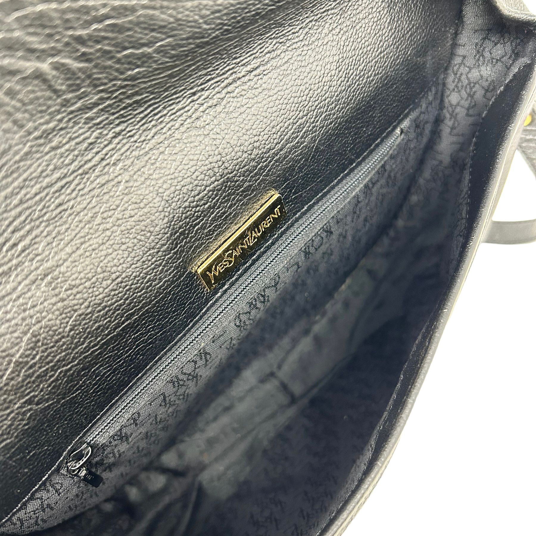 YSL Black Logo Crossbody - Image 3