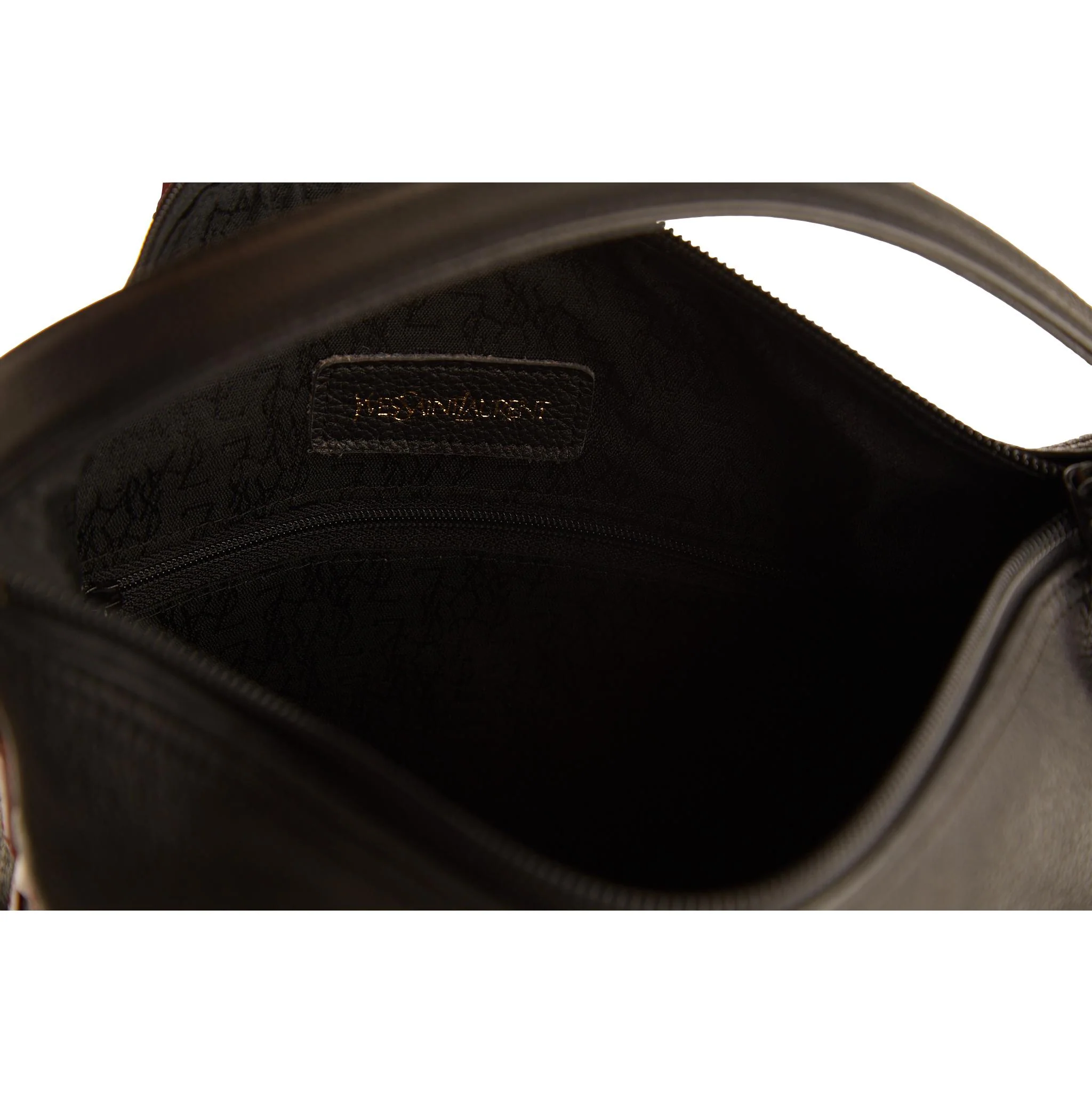 YSL Black Top Handle Bag - Image 4