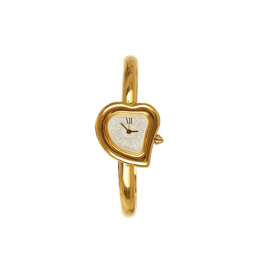 YSL Gold Heart Watch