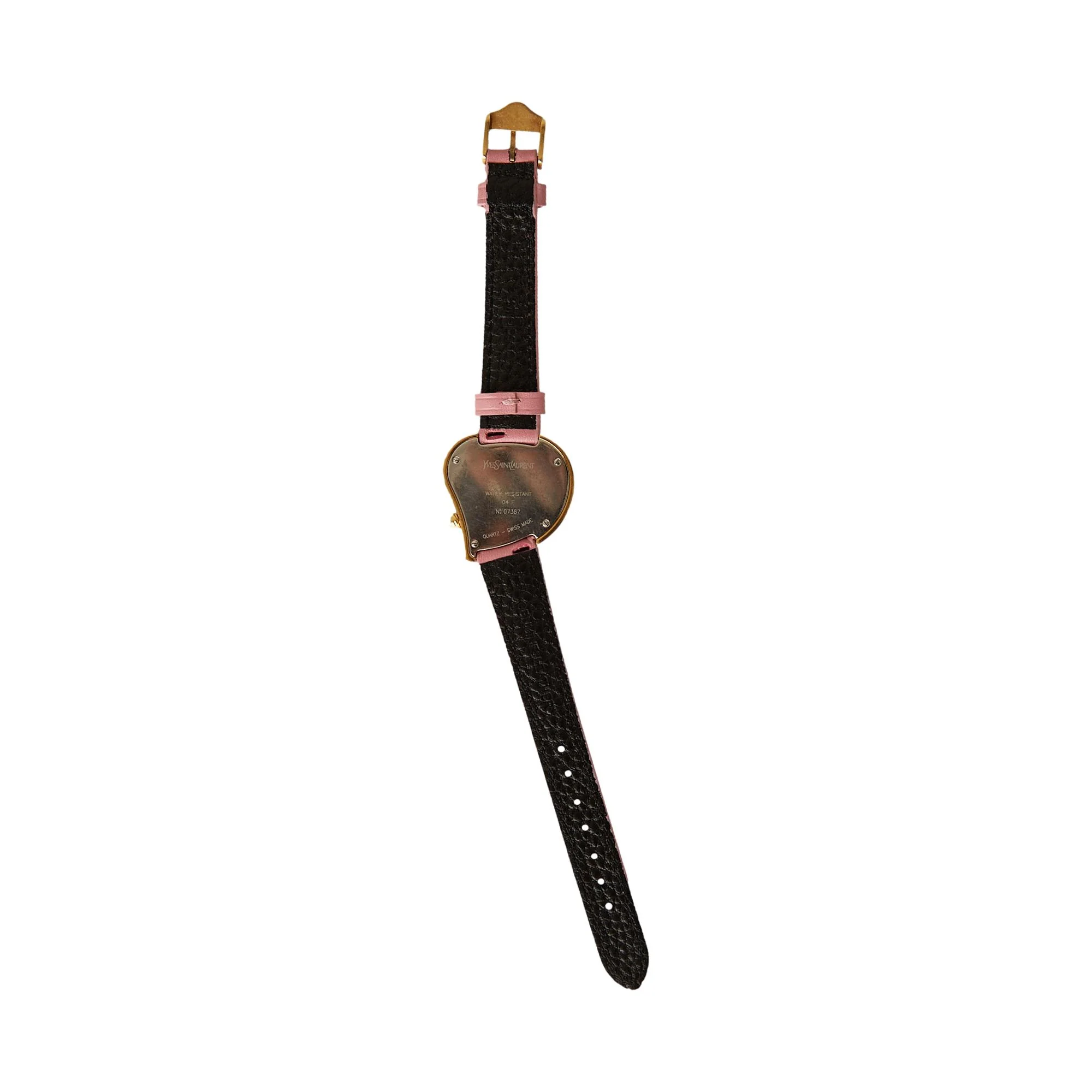 YSL Pink Heart Watch - Image 2