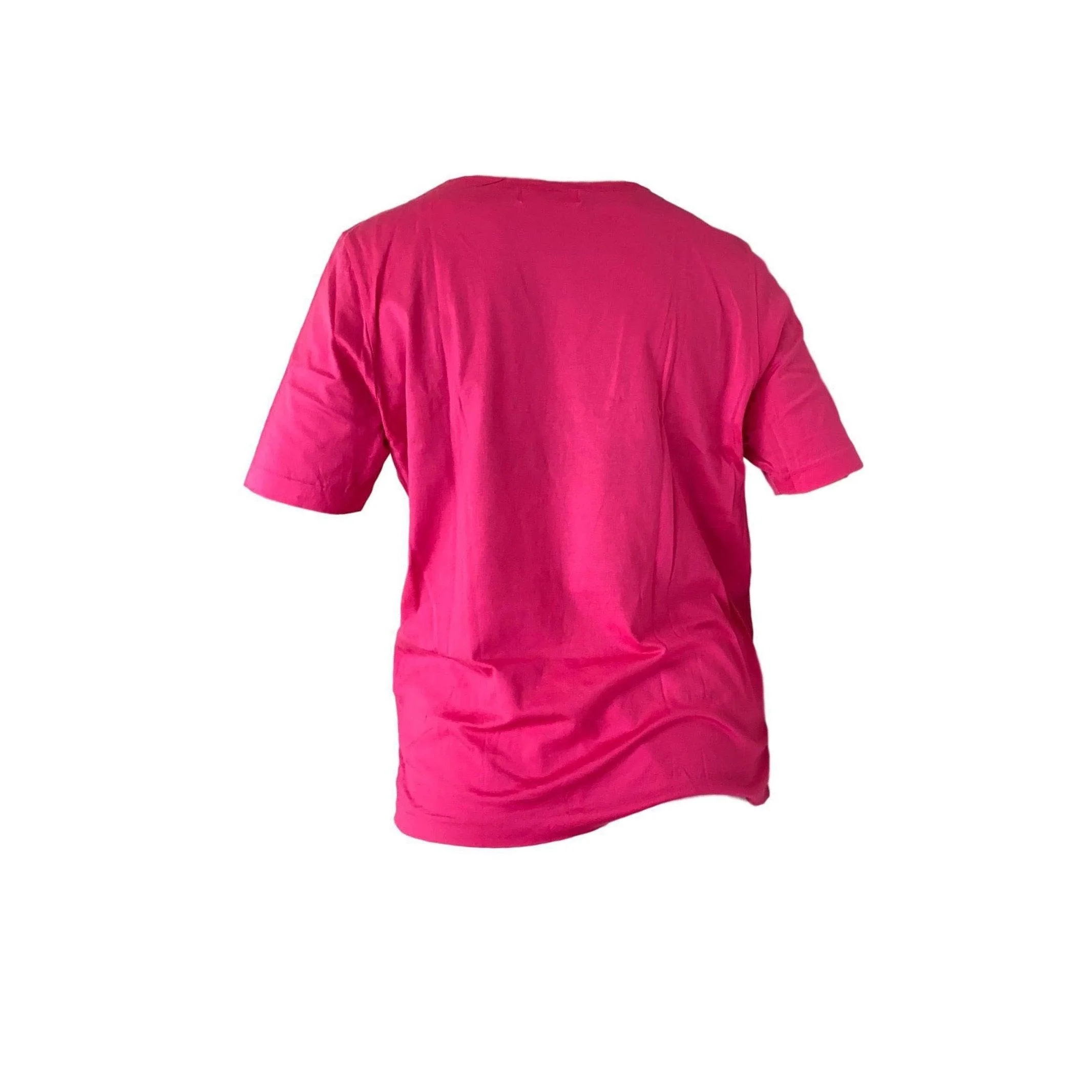 YSL Pink Rhinestone Logo T-Shirt - Image 2